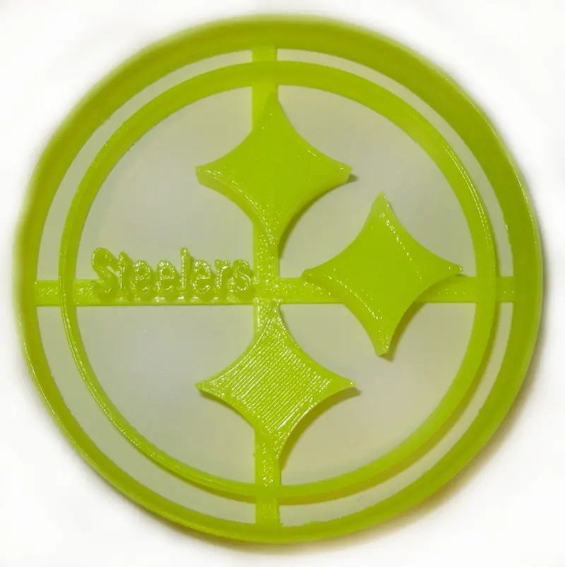 Pittsburgh Steelers Cupcake Topper Set – 6-Pack Fondant Cutters (1.75" Diameter) 1