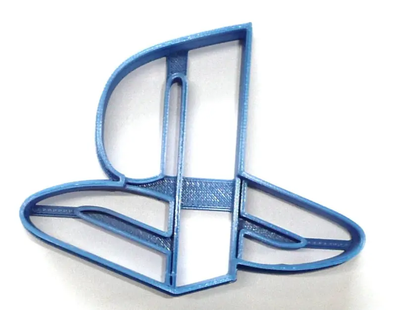 Playstation Ps Symbol Fondant Cutter Kit – 6X Console-Themed Cupcake Topper, 1.75", Fd4408 1