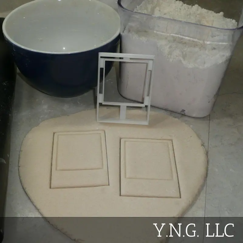 Polaroid Frame Cookie Cutter – Vintage-Style Photograph Template, Usa-Made 1
