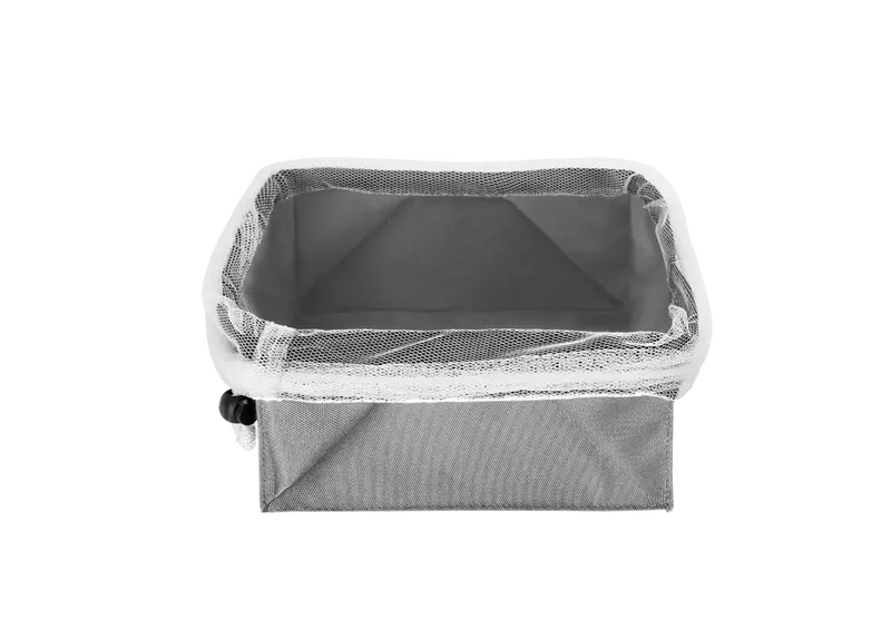 Polyester Fresh-Storage Basket – Metaltex Ventilated Produce Bin, 18×18 Cm 1