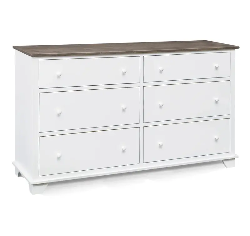 Portland Six-Drawer Dresser With Soft-Close Glides 1