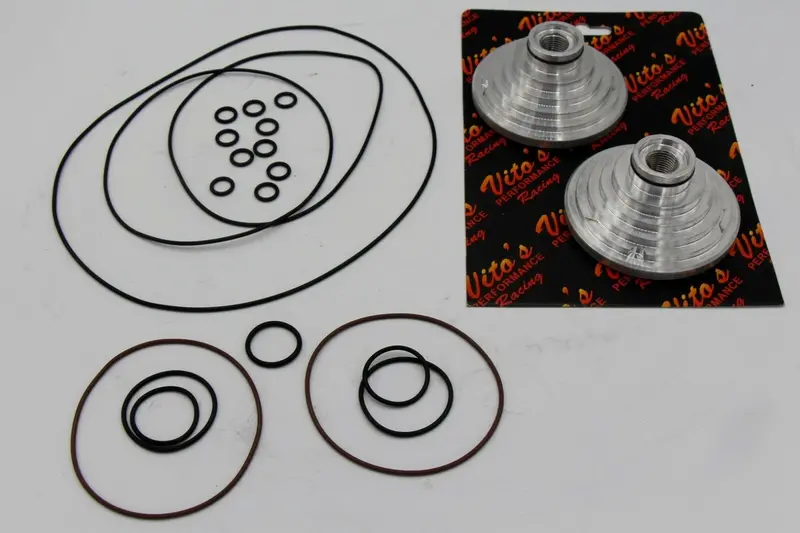 Pro Design Vito'S Stroker 21Cc Cool Head Domes With O-Ring Kit (Pair) For Yamaha Banshee 1