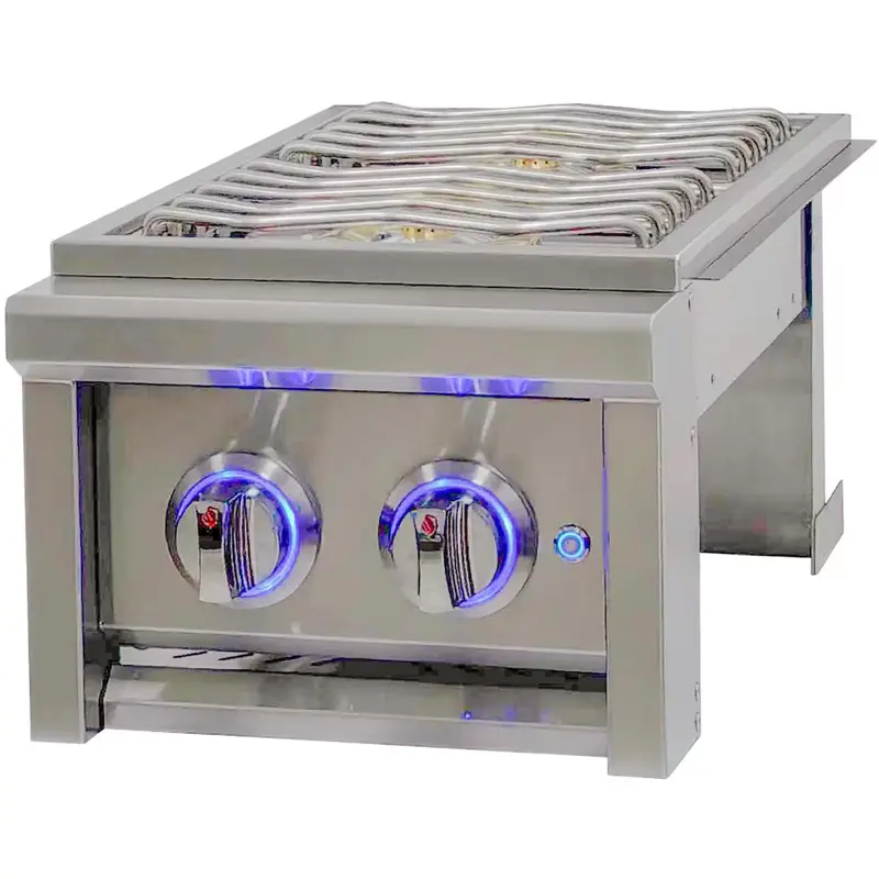 Rcs Cutlass Elite Double Side Burner – Illuminated Adjustable Controls 1