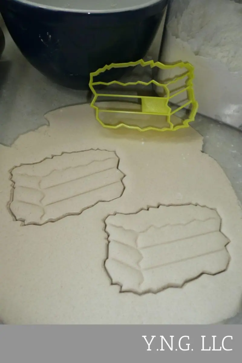 Rectangular Hay Bale Cookie Cutter – Authentic Farm-Themed Autumn Baking Pr4432 1
