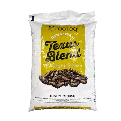 Recteq Texas Blend Wood Pellets – 20-Pound Bag 1