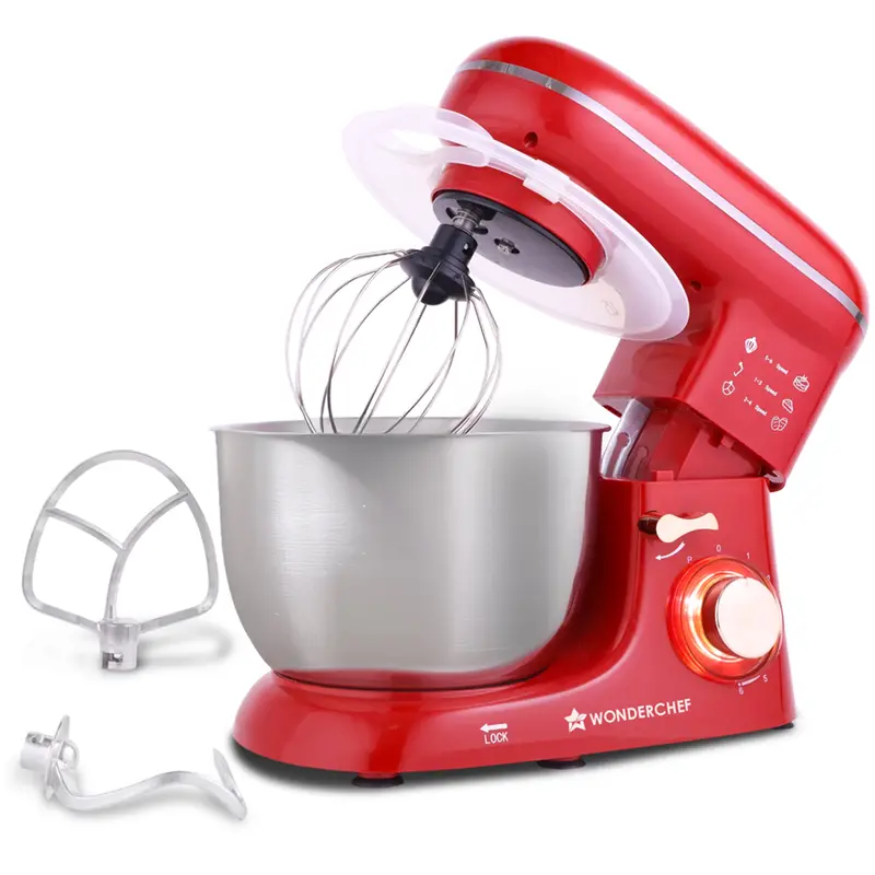 Regalia 4.5L Stand Mixer – 6-Speed Motor With Whisk, Beater, And Dough Hook For Baking, Whipping, And Mixing Tasks 1