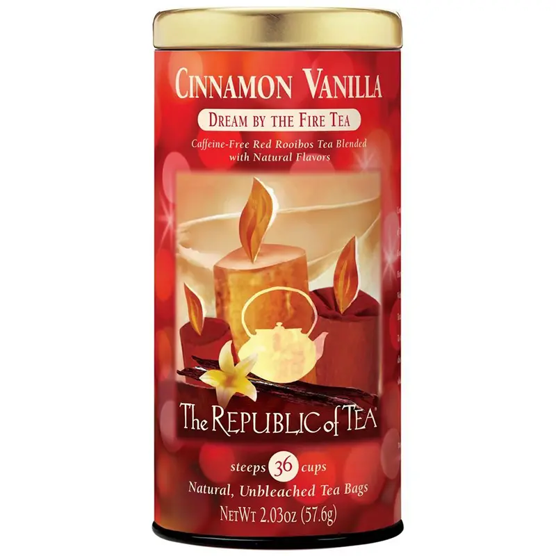 Republic Of Tea Cinnamon Vanilla Rooibos Tea Bags 1