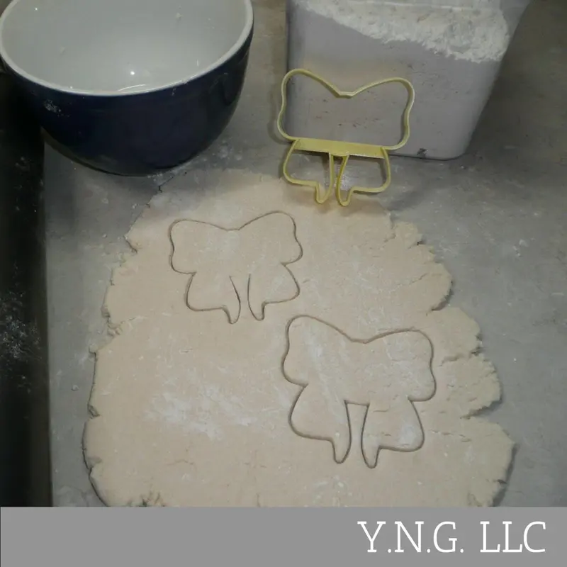 Ribbon Bow Cookie Cutter – Versatile For Birthday & Holiday Baking (Pr5117) 1