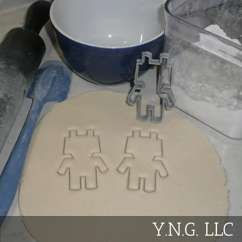 Robot Outline Cookie Cutter – Stem-Inspired Engineering & Robotics Theme 1