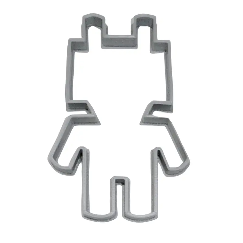 Robot Outline Science-Themed Fondant Cutter Set – 6-Pack Cupcake Topper, 1.75" Usa-Made Food-Safe模具 1