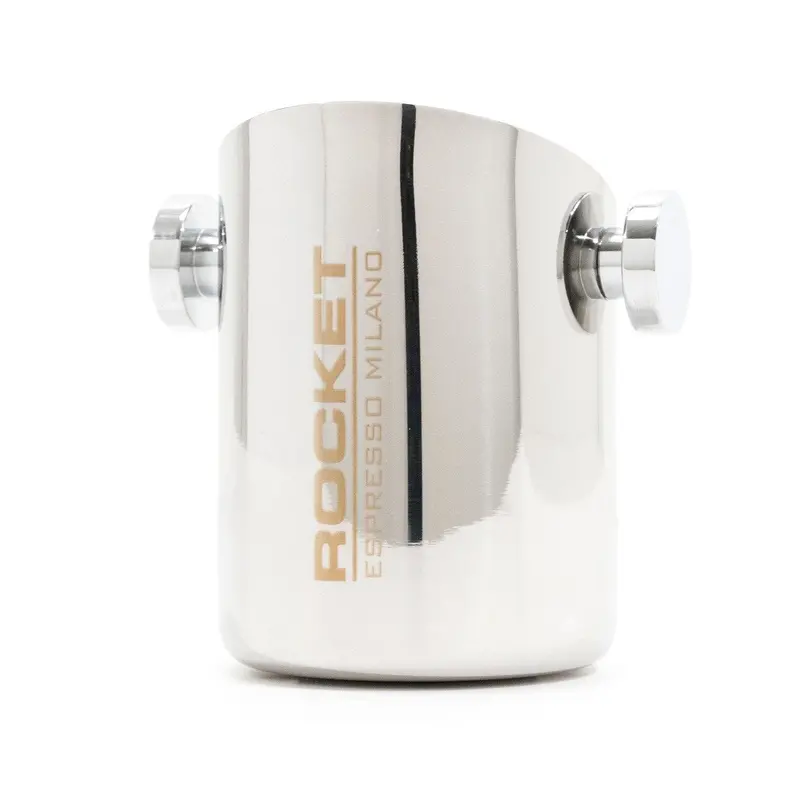 Rocket Espresso Knock Box – Stainless Steel With Rubber-Lined Interior 1