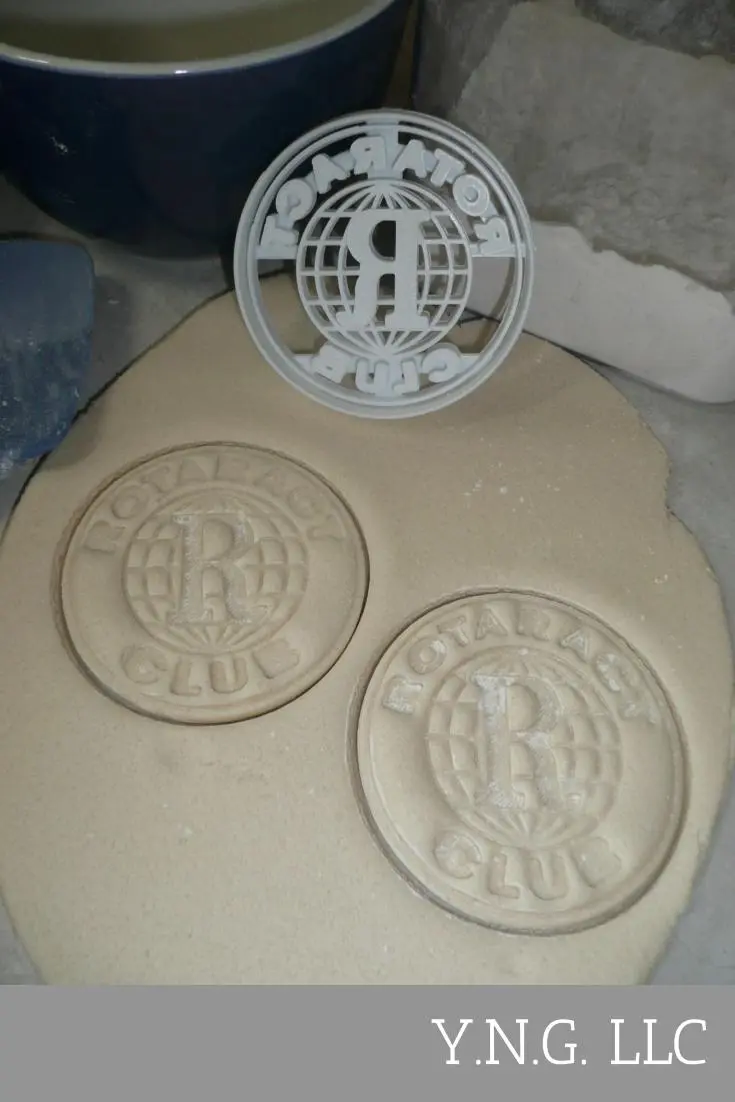 Rotaract Gear Cookie Cutter – Rotary International Symbol Shape, Pr3616 1