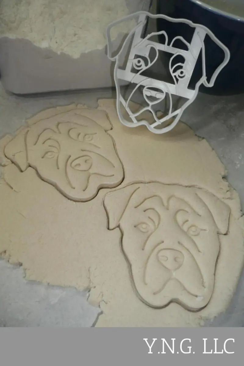 Rottweiler Cookie Cutter – Realistic Working Breed Face Design (Usa Made, Pr4032) 1