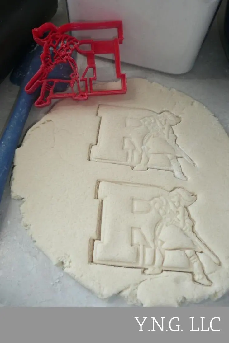 Rutgers Scarlet Knights Letter R Cookie Cutter – Collegiate Sports-Themed Baking Tool – Usa Pr4103 1