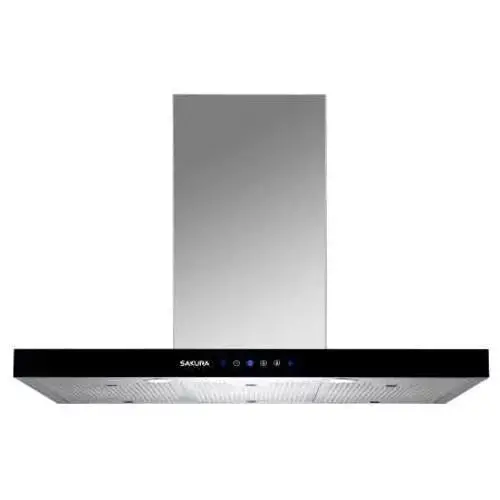 Sakura M3000 Stainless Steel 30-Inch Range Hood (600Mm Height For 9-Foot Ceilings) 1