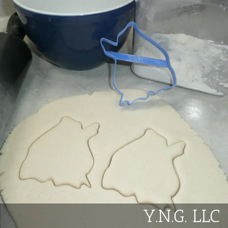 Salinas Municipal Shape Cookie Cutter – Authentic Puerto Rico Outline, Made In Usa Pr3945 1