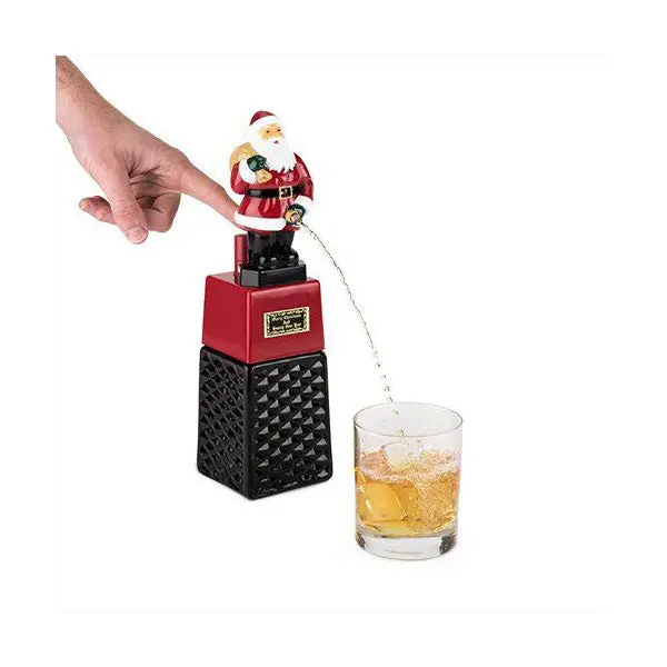 Santa Claus-Themed Liquor Dispenser For Holiday Spirits 1