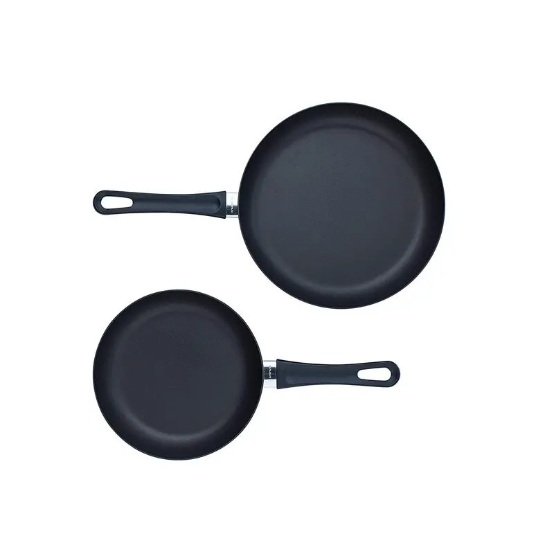 Scanpan Classic Black 8-Inch And 10.25-Inch Nonstick Fry Pan Set 1