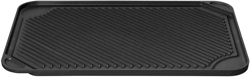 Scanpan Classic Double-Burner Grill Pan – 18" X 12" Stovetop Grilling Surface 1