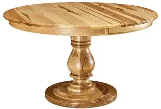 Sedona Solid Wood Pedestal Dining Table 1