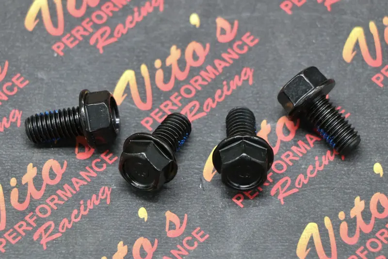 Set Of Four Front Bumper And Rear Grab Bar Bolts For Yamaha Banshee, Yfz450, Raptor, Blaster, And Warrior 1