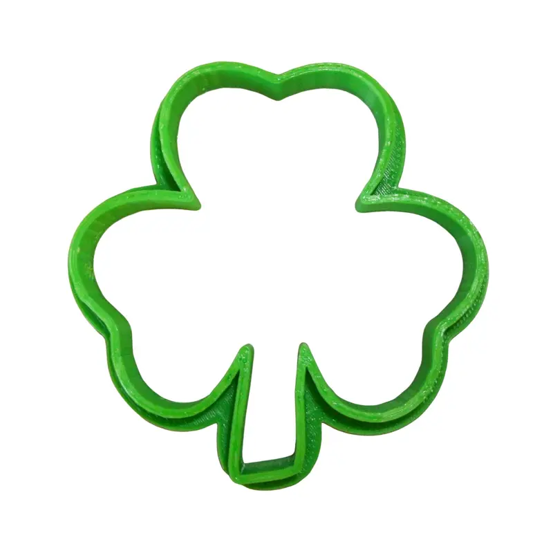 Shamrock Clover Fondant Cutter Kit – 6-Piece St. Patrick’S Day Cupcake Topper, 1.75", Usa-Crafted Silicone-Friendly Die 1