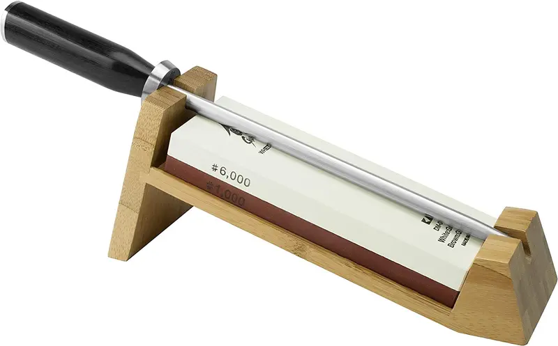 Shun Classic 3-Piece Whetstone Sharpening System – Coarse, Medium & Fine Grit Stones 1