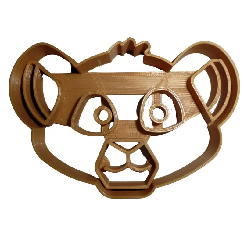 Simba Face Detail Fondant Cutter – Six Lion King-Themed Cupcake Decorators, 1.75", Usa-Made Fd2617 1