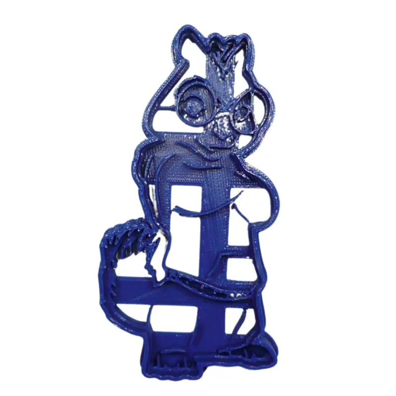 Simon Chipmunk Cookie Cutter – Brainy & Blue-Themed Cupcake Topper (6-Pack) Fd5288 1
