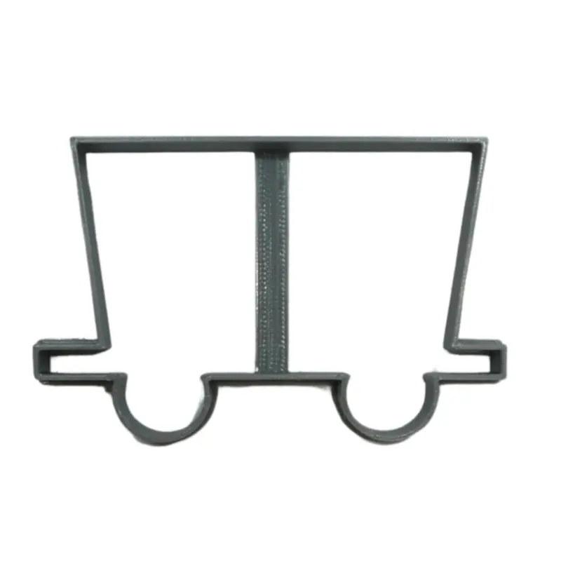 Single-Door Boxcar Fondant Cutter – 6-Piece Railroad Cupcake Topper, 1.75" Size, Usa-Made 1