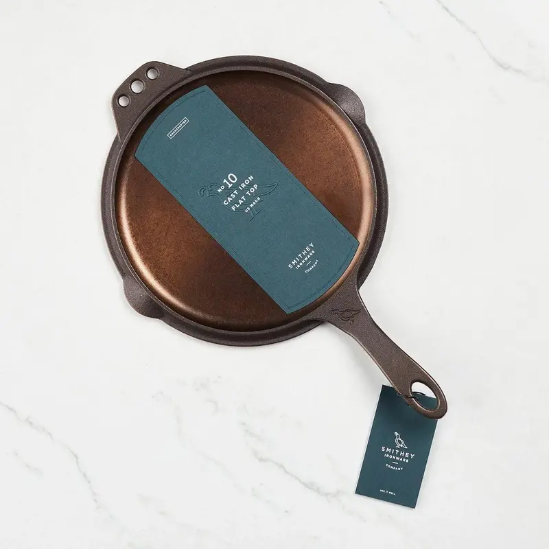 Smithey No. 10 Cast Iron Flat Top Griddle 1