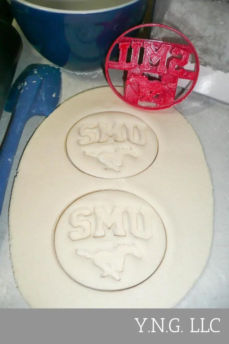 Smu Mustangs Athletic Cookie Cutter Honoring Southern Methodist University 1