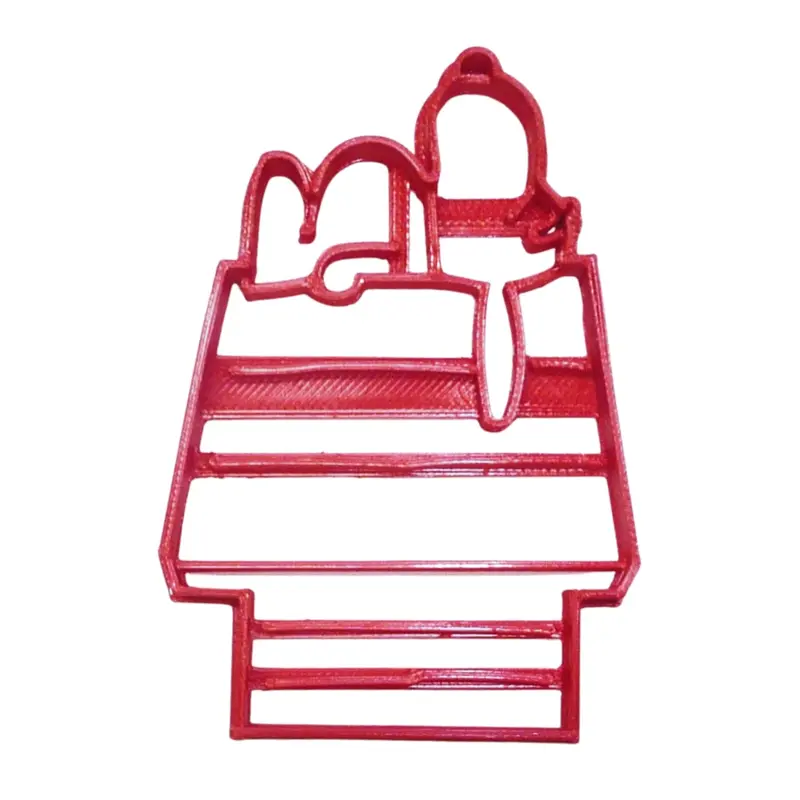 Snoopy Doghouse Fondant Cutter Set – 6-Piece Cupcake Topper, 1.75 Inch, Usa-Made Fd3975 1