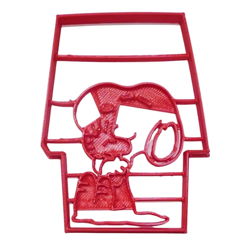 Snoopy & Woodstock Doghouse Fondant Cutter – 6-Pack Decorative Cookie/Cupcake Cutter, 1.75 Inch, Fd3976 1