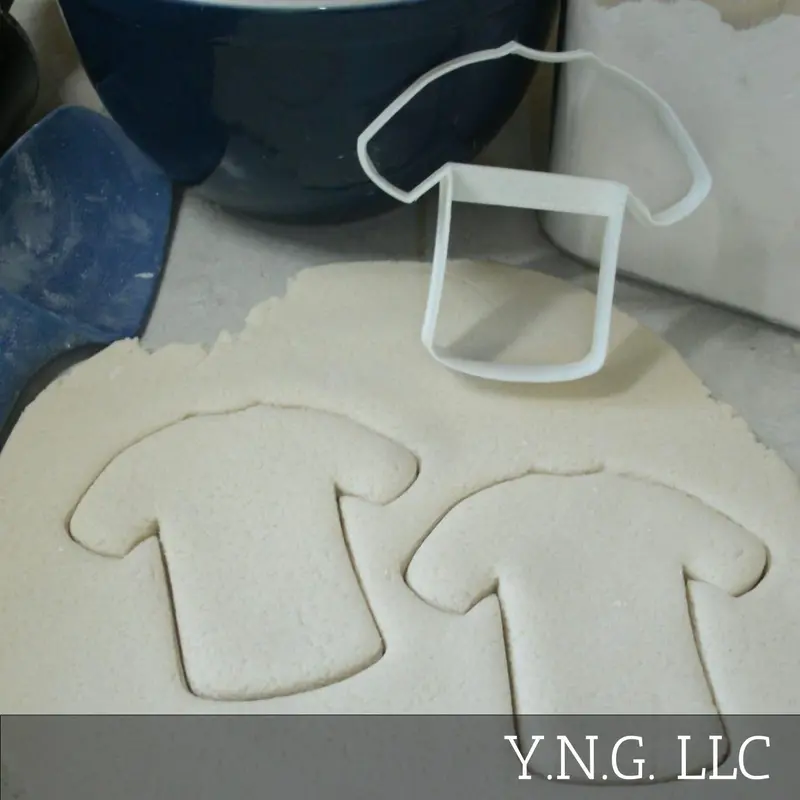 Soccer Jersey Cookie Cutter – Athletic T-Shirt & Uniform Shape, Usa-Made Pr2552 1