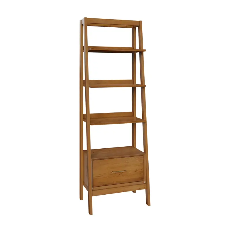 South Shore Open-Back Bookshelf For Living Room Or Office 1