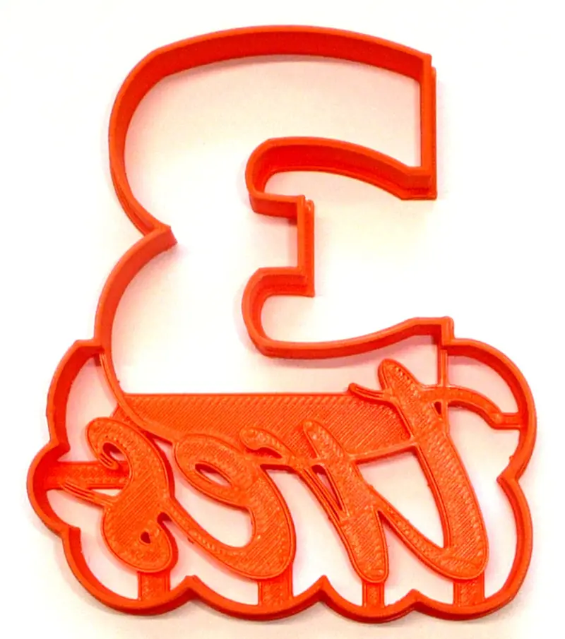 Spanish Number 3 'Tres' Fondant Cutter Set – 6-Pack Cupcake Topper, 1.75 Inch, Fda-Compliant 1