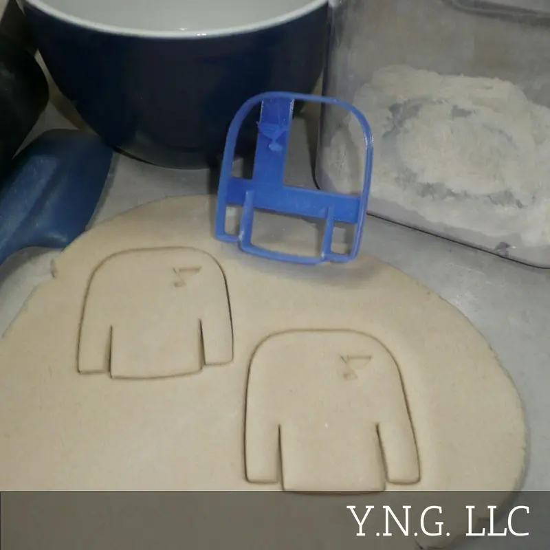 St. Louis Blues Hockey Jersey Cookie Cutter – Hand-Finished In Usa Pr4742 1