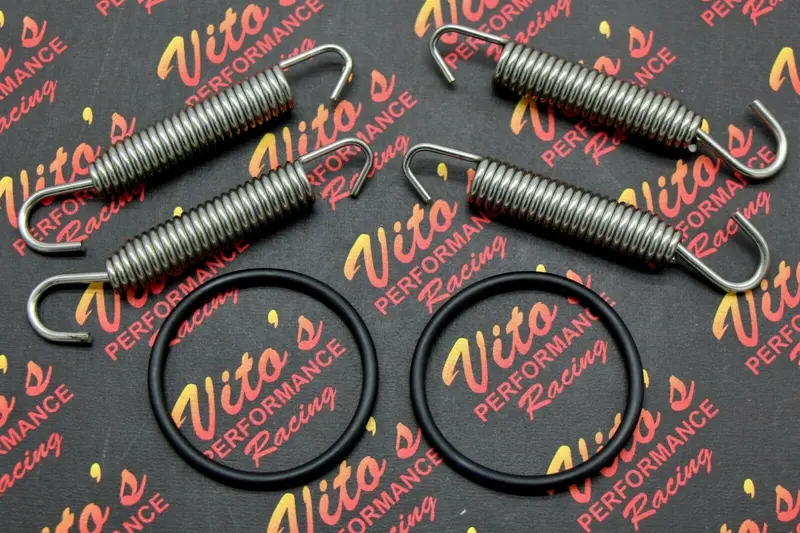 Stainless Steel Exhaust Spring & Swivel O-Ring Kit For Yamaha Banshee 1