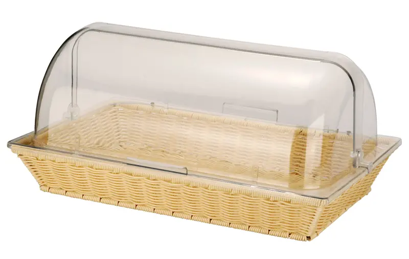 Sunnex Rectangular Heavy-Duty Polypropylene Rattan Basket 1
