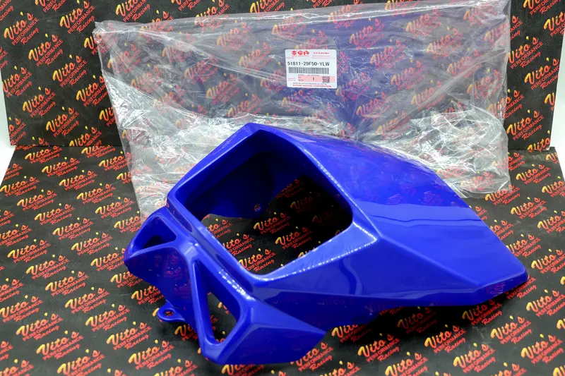 Suzuki Oem Headlight Lens Cover – Fits Dr-Z400S, Dr-Z400Sm, Dr200S & Dr650Se (2002–2023), Blue Finish 1