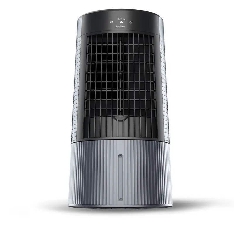 Symphony Duet-I Kitchen Cooling Fan – Touchscreen Control, Honeycomb Pad, Mood Lighting, Ice-Chamber & Water-Level Indicator 1