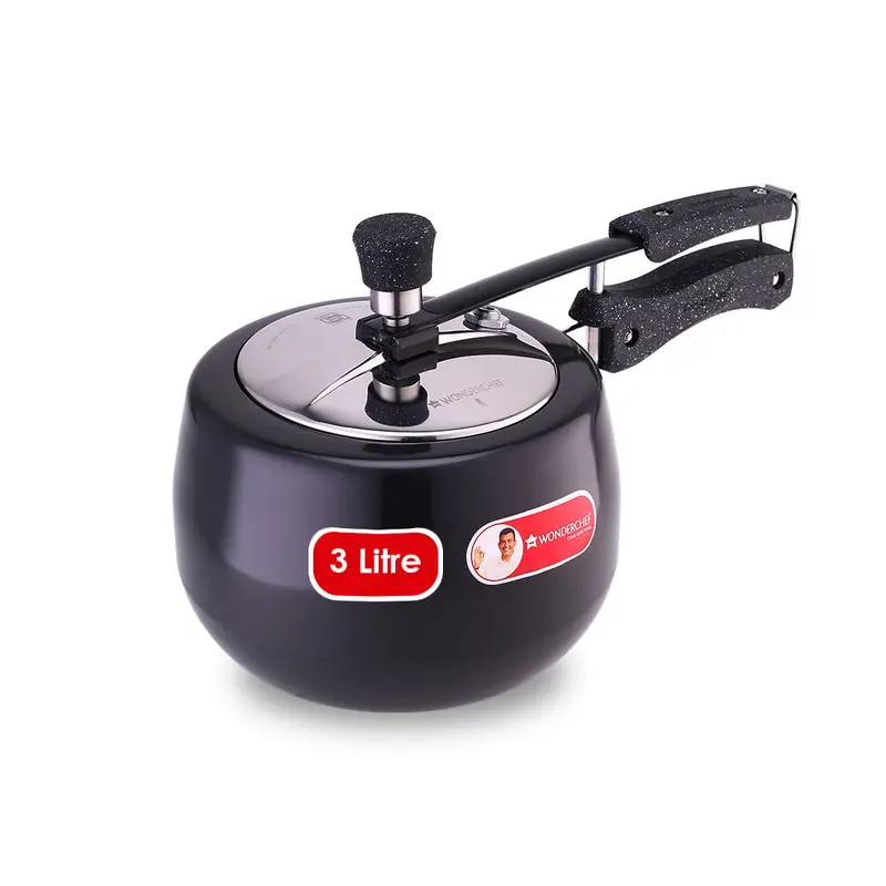 Taurus 3L Hard-Anodized Induction-Compatible Pressure Cooker With Soft-Touch Handles 1