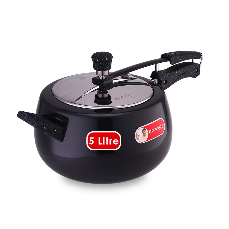 Taurus 5L Hard-Anodized Pressure Cooker – Inner Lid, Soft-Touch Handles, Induction-Ready Design 1