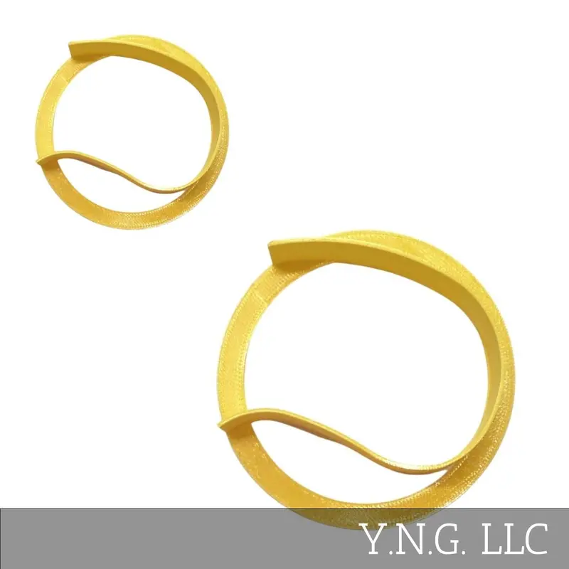 Tennis Ball Concha Stamp Set – Dual-Size Athletic-Themed Bread Imprinter, Usa-Made 1