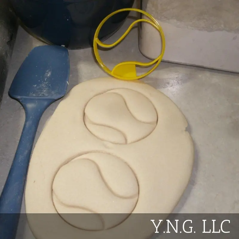 Tennis Ball Cookie Cutter – Sports-Themed Baking Tool For Matches & Tournaments, Usa-Crafted 1