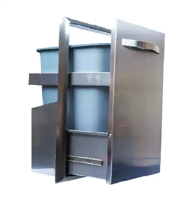 Texas Star Undercounter Trash Bin Drawer – 17" X 24" Pull-Out (Jprotrdw1) 1