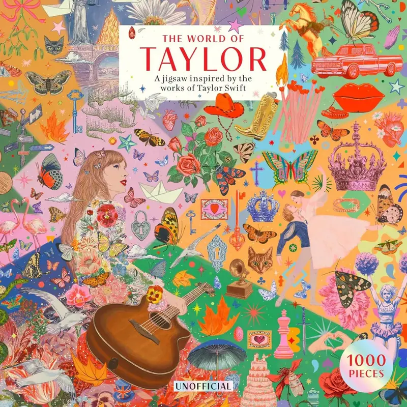The World Of Taylor Swift – Unofficial 1000-Piece Jigsaw Puzzle 1