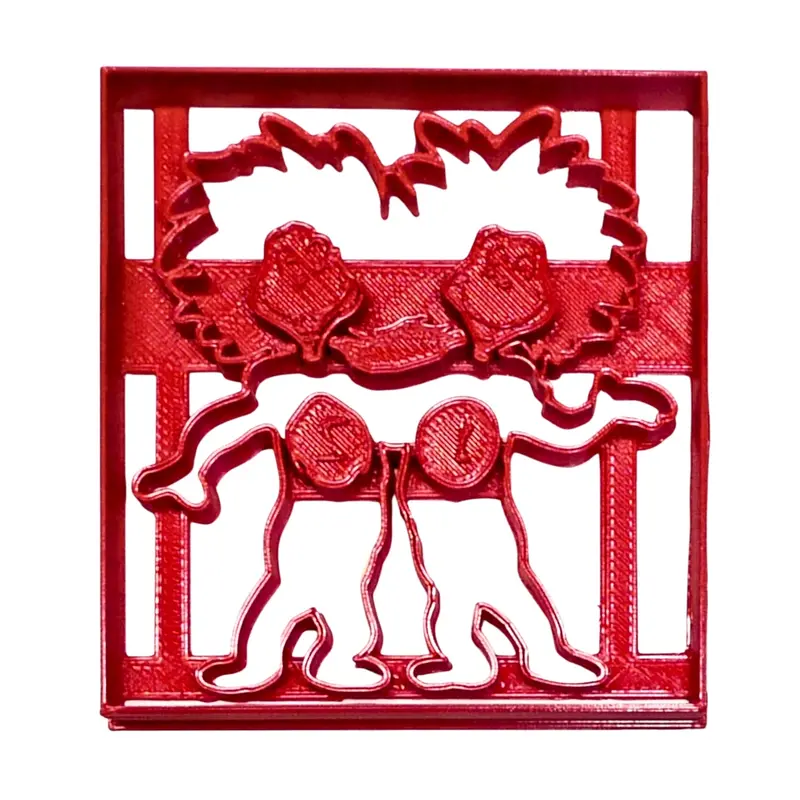 Thing 1 & Thing 2 Dr. Seuss Fondant Cutters – 6-Piece Cupcake Topper Set, 1.75" 1