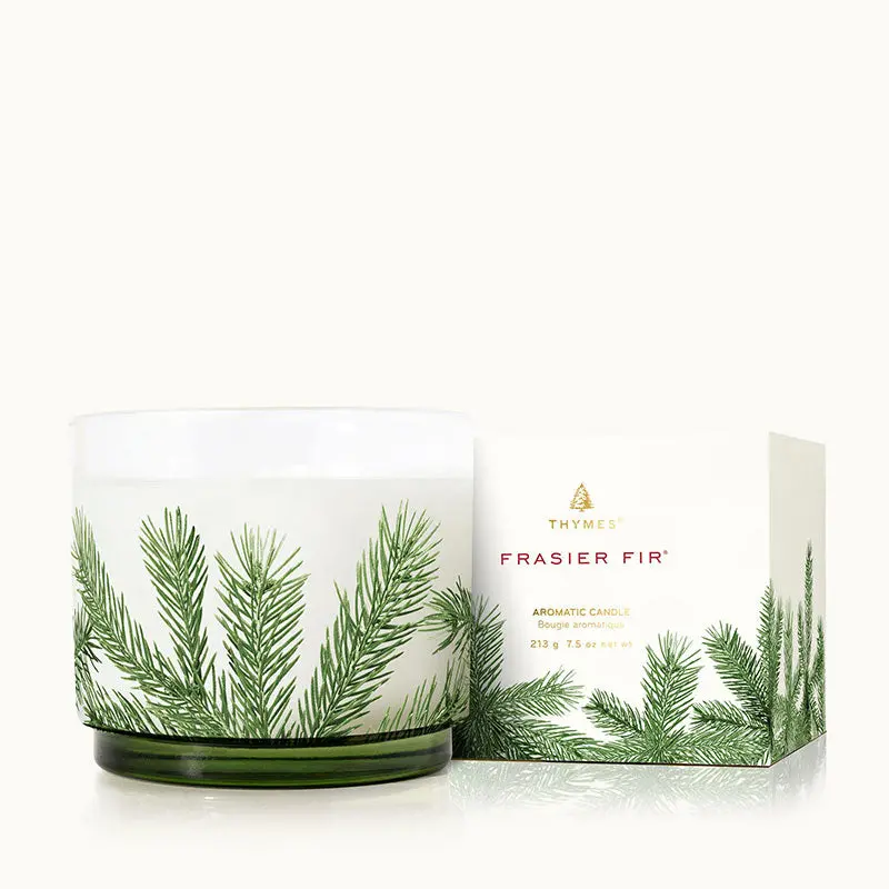 Thymes Frasier Fir Mini Pine Needle Luminary Candle 1